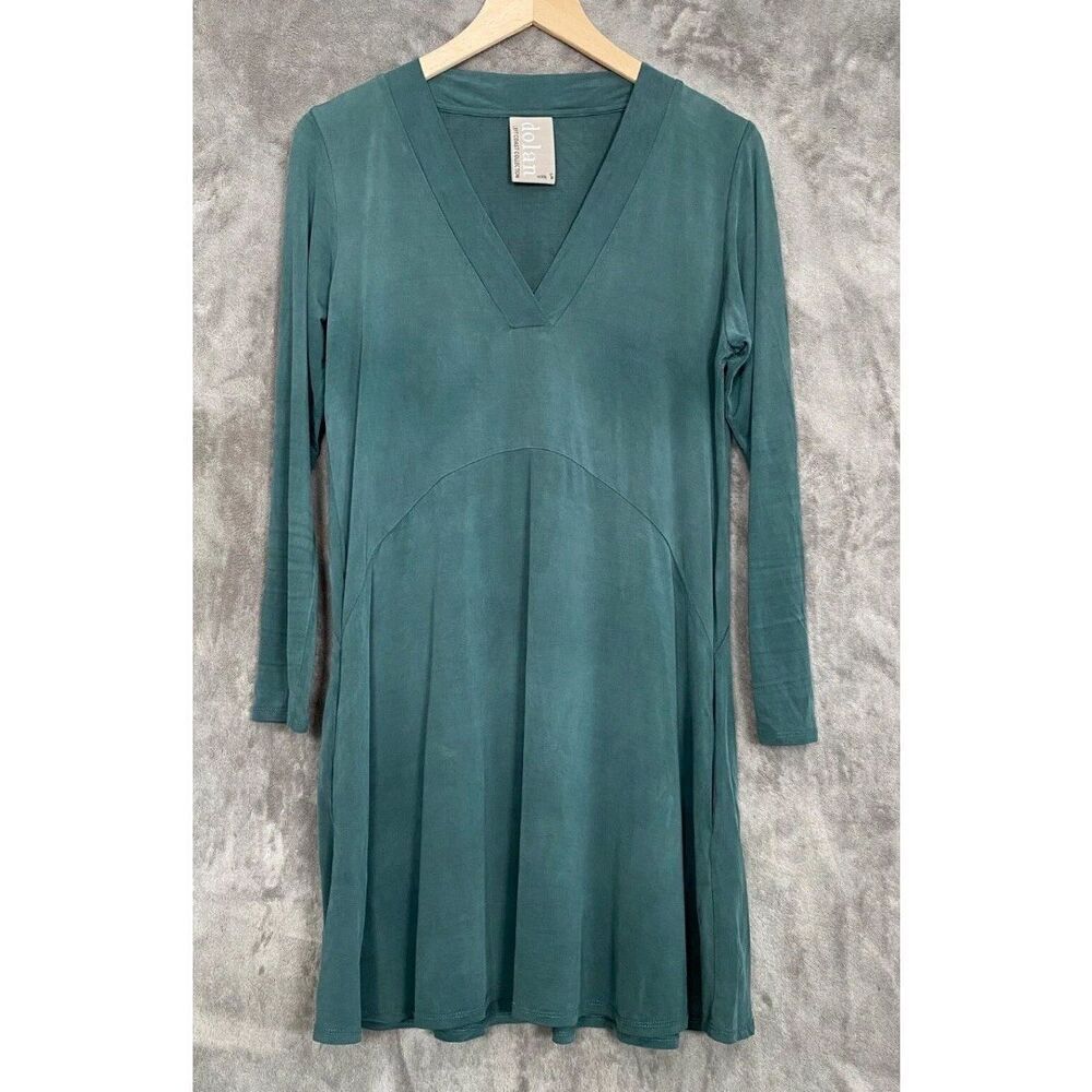 Anthropologie Dolan Left Coast Womens Dress Size S  Babydoll Vneck Boho